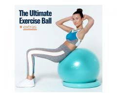Exercise Ball Chair - Yoga Ball & Stability Ring For Gym or Home
