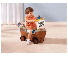 Little Tikes Play n Scoot Pirate Ship (new in box)