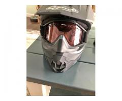 GMAX 76X Helmet (Size Small) with Ski-Doo Trail Goggles by Scott