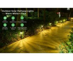 Waterproof Solar Path Lights- 4 pack *New & In Stock* Free Shipping