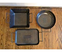 Set of 3 Grill Pans