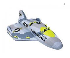 Airhead jet fighter towable tube