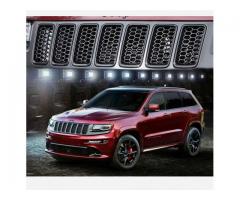 Gloss black grill inserts for 14-16 Jeep Grand Cherokee