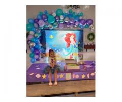 Little mermaid party supplies